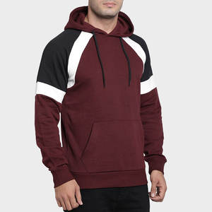 Sweats à capuche pour hommes sur mesure 2025, impression numérique unie, polyester/coton écologique, chauds et à capuche - Product Image 3