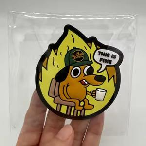 แผ่นพีวีซีนูนบนผ้านุ่มป้ายยาง3D ส่วนตัวสำหรับเสื้อผ้างานหัตถกรรม DIY และเครื่องประดับตามสั่ง - Product Image 4