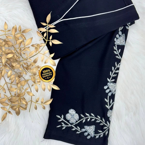 Ropa y accesorios musulmanes tradicionales Abayas bordados a mano modestos elegantes para mujer - Product Image 1