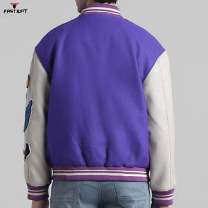 2025 fabricant personnalisé de haute qualité Vintage hiver et automne hommes Baseball Letterman College Baseball veste pour hommes - Product Image 2