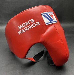 Protège-aine de boxe en cuir de haute qualité, personnalisable, à lacets, avec poignées antidérapantes, léger, pour l'entraînement aux arts martiaux - Product Image 3