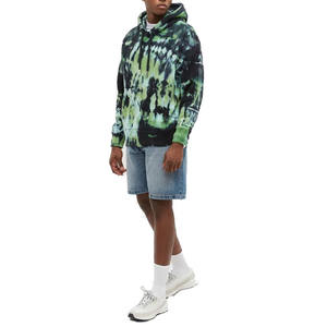 Factor Made alta calidad Tie Dye Workout Wear Outdoor Transpirable Men Pullover Hoodies - Product Image 3