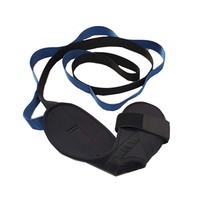 Bande de stretching pour mollets en tissu polyester non élastique, étireur de pieds, étireur de jambes sportif, entraîneur de flexibilité pour porte