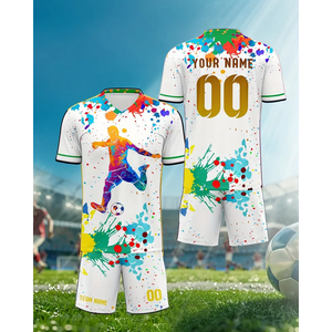 Maillot de football américain haut de gamme, respirant, design court, personnalisable par sublimation, caractéristiques d'équipe, maillot de football américain - Product Image 4