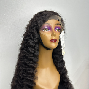 Cheveux humains brésiliens naturels bouclés Hd Lace Frontal perruque pas cher perruques pour les femmes noires vendeurs de perruques Lace Frontal - Product Image 3