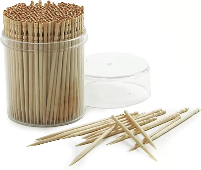High quality Degradable bamboo serving toothpicks ornate wooden toothpicks Made in Vietnam