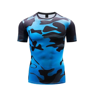 Personalizado MMA Rash Guards Material Spandex Diseño de logotipo Boxeo Artes marciales Sublimado Rash Guards Desgaste Servicio OEM con - Product Image 1