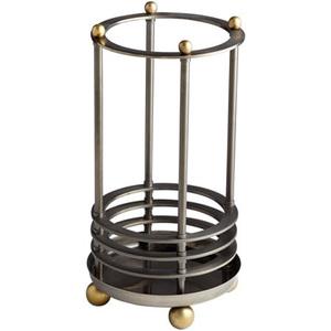 Wholesale Metal <b>Umbrella</b> Stand Gold Square <b>Umbrella</b> Rack for Canes Walking Sticks <b>Umbrellas</b> Home Office Decor With Drip Tray - Product Image 1