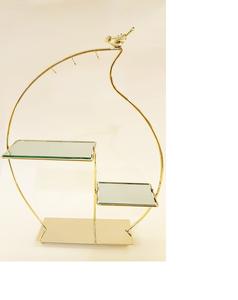 Support à gâteau en acier inoxydable blanc, écologique, personnalisable, vente chaude, cadeaux de mariage faits à la main - Product Image 2