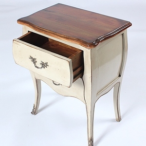 Table de rangement en bois massif avec deux tiroirs Design minimaliste et écologique pour salon Hôtel Modèle 2609 Indonésie - Product Image 5