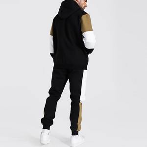 Alta calidad al por mayor personalizado barato ropa deportiva chándales Streetwear Jogging conjunto para los hombres de moda transpirable hombres chándal - Product Image 3