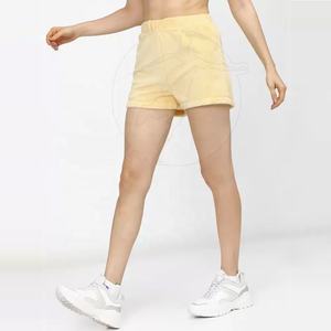 Hot Sale Mid Waist Waist Gym Hot Pants <b>Women</b> Butt Lift Sports Run Yoga Shorts with Pockets - Product Image 2