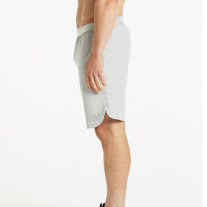 Ropa informal estilo hip hop para hombre, pantalones cortos de algodón con bordado personalizado, cintura elástica transpirable, patrón sólido, estilo urbano - Product Image 3