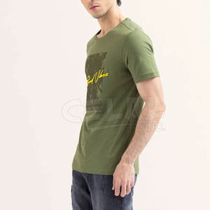 T-Shirt col rond à manches courtes pour hommes, imprimé personnalisé de haute qualité à séchage rapide pour adultes - Product Image 2