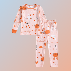 Mamelucos de fibra de bambú/LICRA de punto para bebé, ropa de dormir infantil suave y transpirable, proveedor mayorista de fábrica OEM, exportación global - Product Image 2