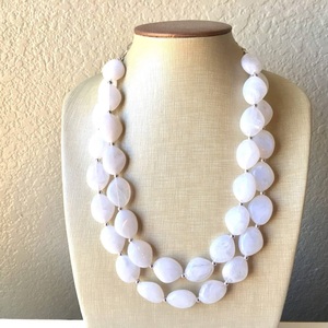 Lujoso collar de cuentas de resina de moda hermoso pulido de la mejor calidad personalizado hecho a mano para mujeres de la India. - Product Image 6