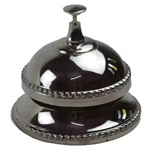 ระฆังตั้งโต๊ะแบบทะเลสลักลายนูนทำจากทองเหลืองดีไซน์แบบโบราณ - Product Image 5