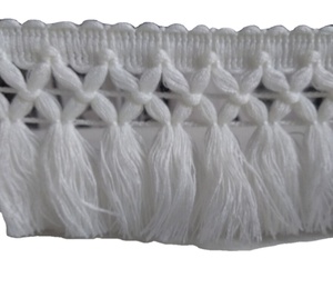 White | 8 cm - 3.15 Inches <b>Trims</b> Tassel Fringe Wholesale 5yards/lot <b>Bead</b> Tassel Tassels <b>Trim</b> Lace Fringe - Product Image 1