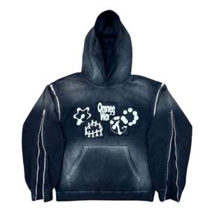 Sweat-shirt unisexe à capuche zippé pour homme, 100 % coton de haute qualité, avec poche, impression personnalisée, séchage rapide et respirant, pour l'hiver - Product Image 1