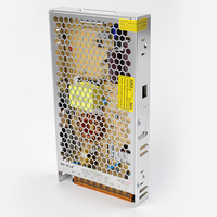 Alimentation électrique sur rail DIN personnalisable 200W, double sortie 24V DC, armoire de distribution d'alimentation industrielle, entrée 220V 8.8A