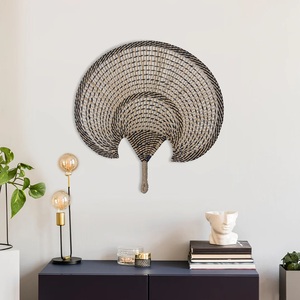 Gran patrón abstracto bohemio Vintage gris algas marinas colgante de pared diseño Art Deco de bajo costo para decoración del hogar - Product Image 2