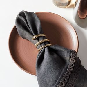 Porte-rond de serviette en métal de style vintage unique pour accessoires de table à manger de cuisine de ferme rustique pièce maîtresse de décoration - Product Image 3