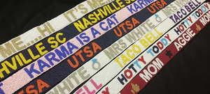 Ceintures à breloques pour femmes de haute qualité, sacs à main, chaînes brodées, sangles décoratives, poignées - Product Image 2