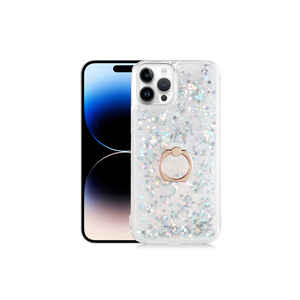 CPPL Milk Silicone Protective Case for iPhone 14 Pro Premium Shockproof Silver PVC Cover Phone Protector - Product Image 1