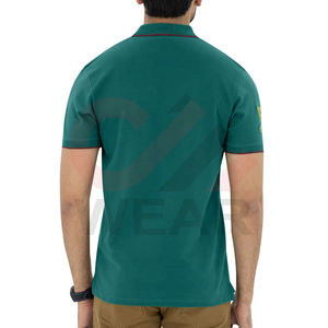 Polo transpirable de manga corta para hombre, talla adulta, venta al por mayor, Polo de color personalizado para hombre, superventas, diseño de servicio OEM - Product Image 5