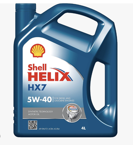 Lubricante Automotriz HX7 5W-40 (Mezcla Sintética), Paquete de 4, 4 Litros - Product Image 1