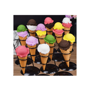 Support de cône de crème glacée en métal fait à la main de qualité supérieure - Product Image 6