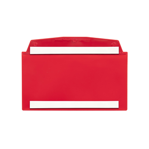 Taschina autoadesiva con 2 strisce adesive 1/3 DIN A4, Rossa, 10 pz. / Confezione.- 2SDSK/1310-01 - Product Image 2