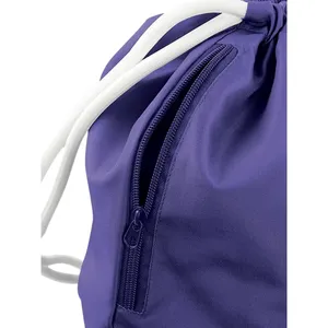 Custom Icon Drawstring <b>Backpack</b> for Promotional Sport Merchandising - Product Image 2