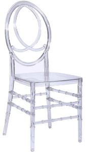 เก้าอี้ฟินิกซ์คริสตัลทิฟฟานี่สไตล์โมเดิร์นสำหรับโรงแรมโรงนาแบบวางซ้อนได้เฟอร์นิเจอร์ห้องรับประทานอาหารงานแต่งงานทำจากโลหะ - Product Image 4