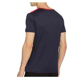 T-shirt de sport de fitness pour hommes, mode été, vente en gros, impression numérique personnalisée, séchage rapide, respirant, coupe ajustée, 100% polyester - Product Image 4