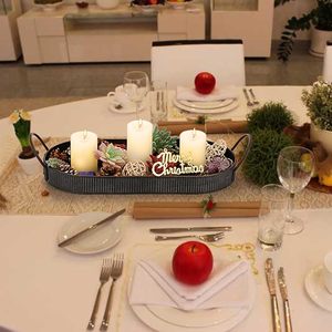 Plateau de bain en métal de luxe avec design réglable Décor de salle de bain élégant pour la relaxation pour tenir des bougies en tissu et des essentiels - Product Image 4