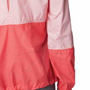 Ropa de calle con capucha Ropa regular Chaquetas transpirables para parches personalizados Chaquetas cortavientos para mujer - Product Image 5