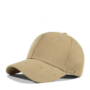 Gorra de béisbol de algodón ajustable deportiva de gran venta, diseño lavado con ácido impermeable, panel frontal bordado personalizado, espalda cerrada Unisex - Product Image 5