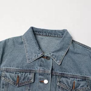 Veste Vintage Décontractée Boutonnée Avec Ceinture-Logo Blanc Col Rabattu Manches Longues Veste Femme Coupe-Vent à la Mode - Product Image 4