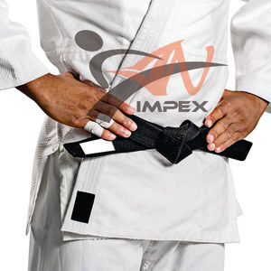 Uniforme de Artes Marciales de Cuero Personalizado al por Mayor, de Alta Calidad, con Color y Talla a Medida, Logotipo Personalizado, Tela 100% Algodón, Profesional para Judo y Jiu-Jitsu - Product Image 3