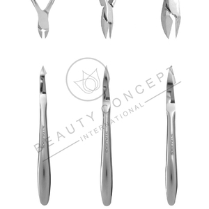 Pinzas para cutículas de uñas de acero inoxidable de primera calidad, herramientas de instrumentos de belleza para decoración de uñas de doble resorte por Beauty Concept Eco-Friendly - Product Image 6