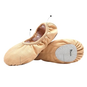 Zapatillas de Ballet Ligeras de Lona con Suela Suave y Cómoda para Principiantes, Práctica y Actuaciones en Escenario, Venta al Por Mayor - Product Image 1