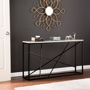 Attractive durable premium quality metal <b>console</b> <b>table</b> with elegant handcrafted finished for stylish contemporary decor - Product Image 1