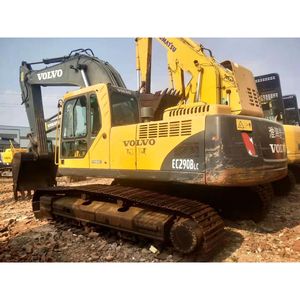 Mini-excavatrice sur chenilles Volvo EC290BLC d'occasion, équipement d'ingénierie de qualité avec moteur Cummins, pompe Isuzu, prix bas - Product Image 5