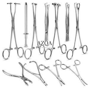 Pinzas y Alicates de Acero Inoxidable para Perforaciones Corporales, Herramienta de Perforación Profesional Reutilizable, Instrumento Duradero de Alta Calidad en Venta - Product Image 1