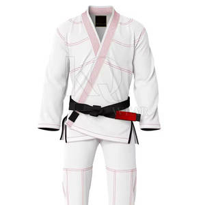 Meilleures ventes Uniformes de Jiu Jitsu confortables de haute qualité Ensembles Logo avant 100% coton Vêtements de sport personnalisables - Product Image 5
