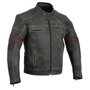 2025 High Street Fashion Genuine Leather <b>Jacket</b> For Men Long Winter <b>Jacket</b> Stand <b>Collar</b> Breathable Light Fabric <b>Jackets</b> - Product Image 5