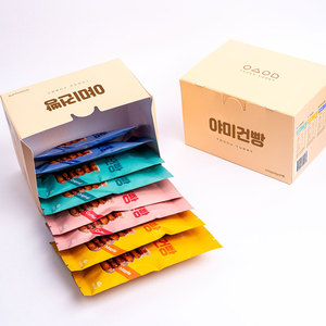 [YEOSUYUMMY] YUMMY CRACKER - CARAMEL Gunbbang Snack Coréen Traditionnel Snack Biscuit Croustillant Texture Portable Snack Longue Étagère - Product Image 3