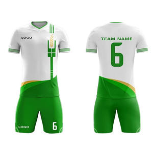 Conjunto de camiseta y pantalones cortos de fútbol con impresión de transferencia de calor, camiseta de fútbol de secado rápido, uniforme de fútbol unisex, conjuntos de nueva temporada - Product Image 3