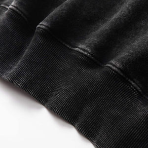 Sudaderas con capucha de algodón para hombre Jersey de peso pesado inicial en blanco Sudaderas con capucha de tinte TIE con capucha grande Sun Fade Acid Wash Baggy Grunge Hoodie - Product Image 3